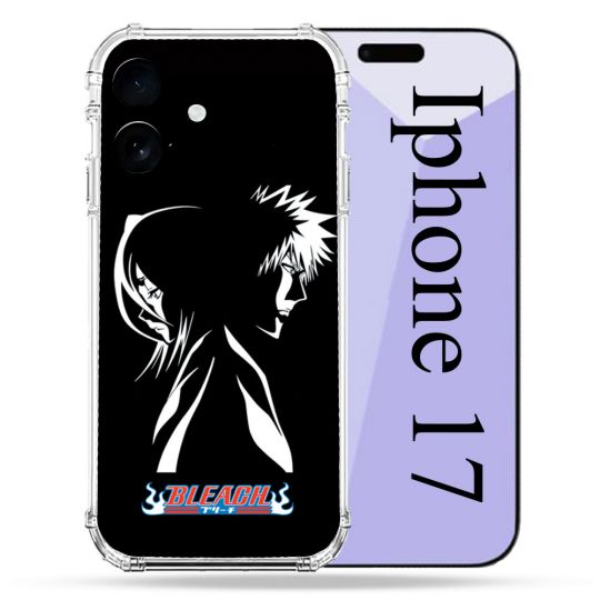 Coque Renforcée Pour Iphone 17 Manga Bleach Duo