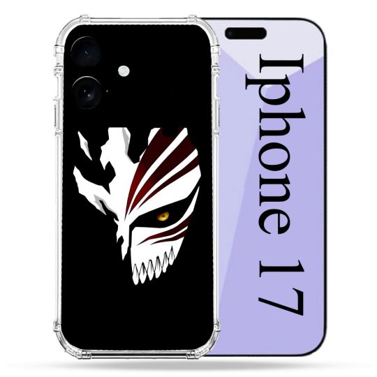Coque Renforcée Pour Iphone 17 Manga Bleach Masque