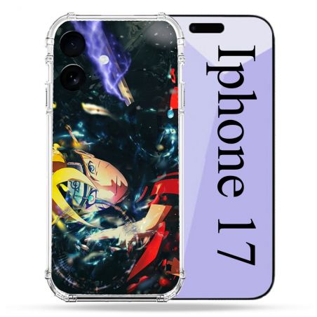 Coque Renforcée Pour Iphone 17 Manga Boruto Eclair
