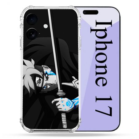 Coque Renforcée Pour Iphone 17 Manga Boruto Epée