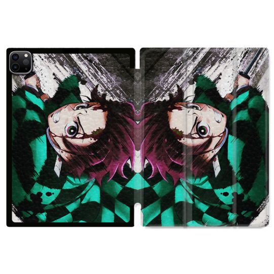 Coque Renforcée Pour Ipad Pro 11 M4 2024 Manga Demon Slayer Tanjiro