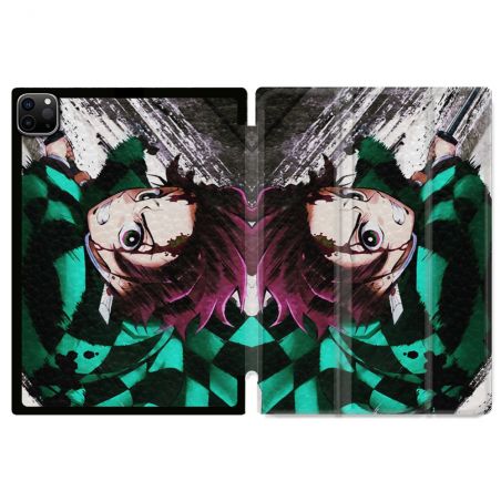 Coque Renforcée Pour Ipad Pro 11 M4 2024 Manga Demon Slayer Tanjiro