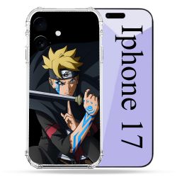Coque Renforcée Pour Iphone 17 Manga Boruto Tatouage