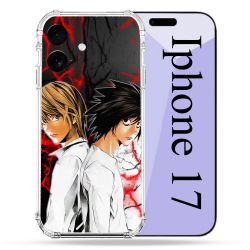 Coque Renforcée Pour Iphone 17 Manga Death Note Duo