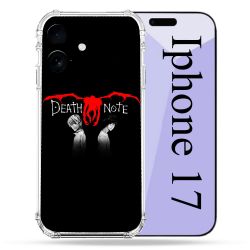 Coque Renforcée Pour Iphone 17 Manga Death Note Noir