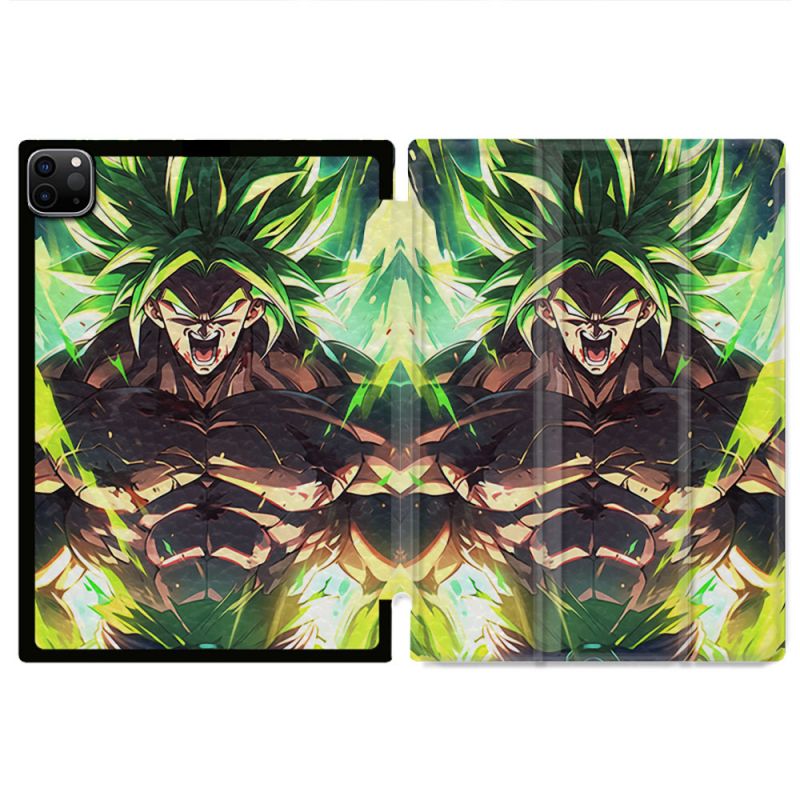 Coque Renforcée Pour Ipad Pro 11 M4 2024 Manga Dragon Ball Broly