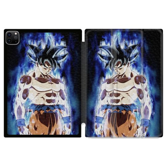 Coque Renforcée Pour Ipad Pro 11 M4 2024 Manga Dragon Ball Sangoku Noir