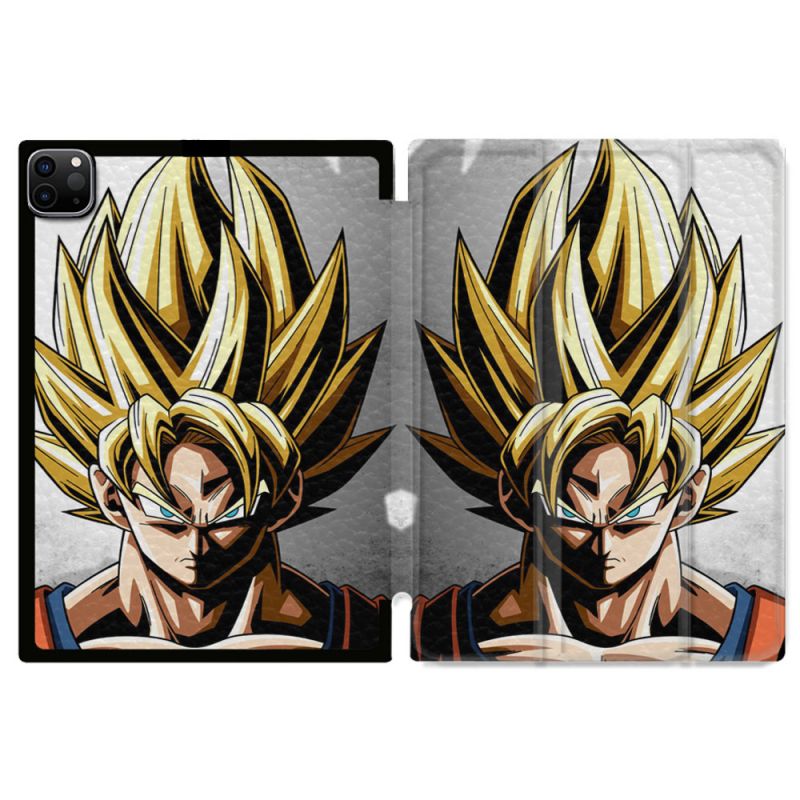 Coque Renforcée Pour Ipad Pro 11 M4 2024 Manga Dragon Ball Sangoku Portrait