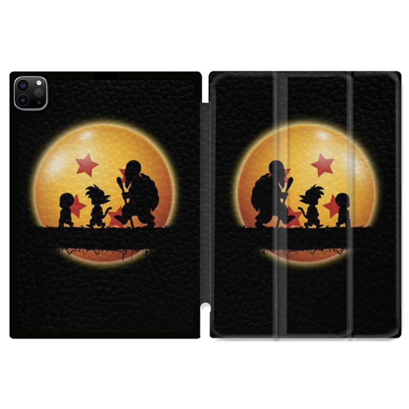 Coque Renforcée Pour Ipad Pro 11 M4 2024 Manga Dragon Ball Vintage