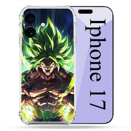 Coque Renforcée Pour Iphone 17 Manga Dragon Ball Broly