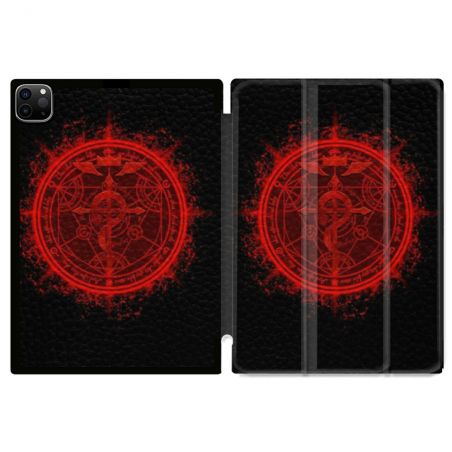 Coque Renforcée Pour Ipad Pro 11 M4 2024 Manga Fullmetal Alchemist Logo