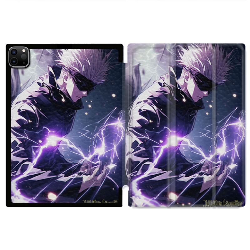 Coque Renforcée Pour Ipad Pro 11 M4 2024 Manga Jujutsu Kaisen Gojo Saturo