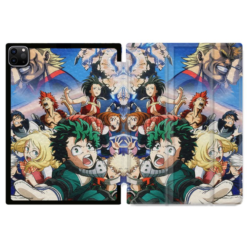 Coque Renforcée Pour Ipad Pro 11 M4 2024 Manga My Hero Academia Affiche