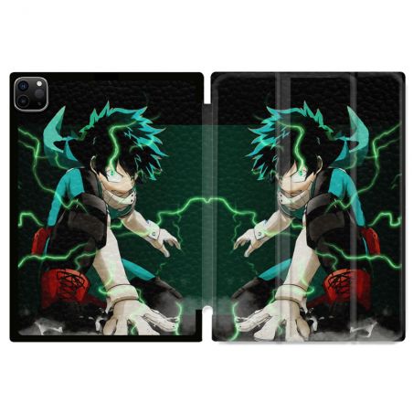 Coque Renforcée Pour Ipad Pro 11 M4 2024 Manga My Hero Academia Deku