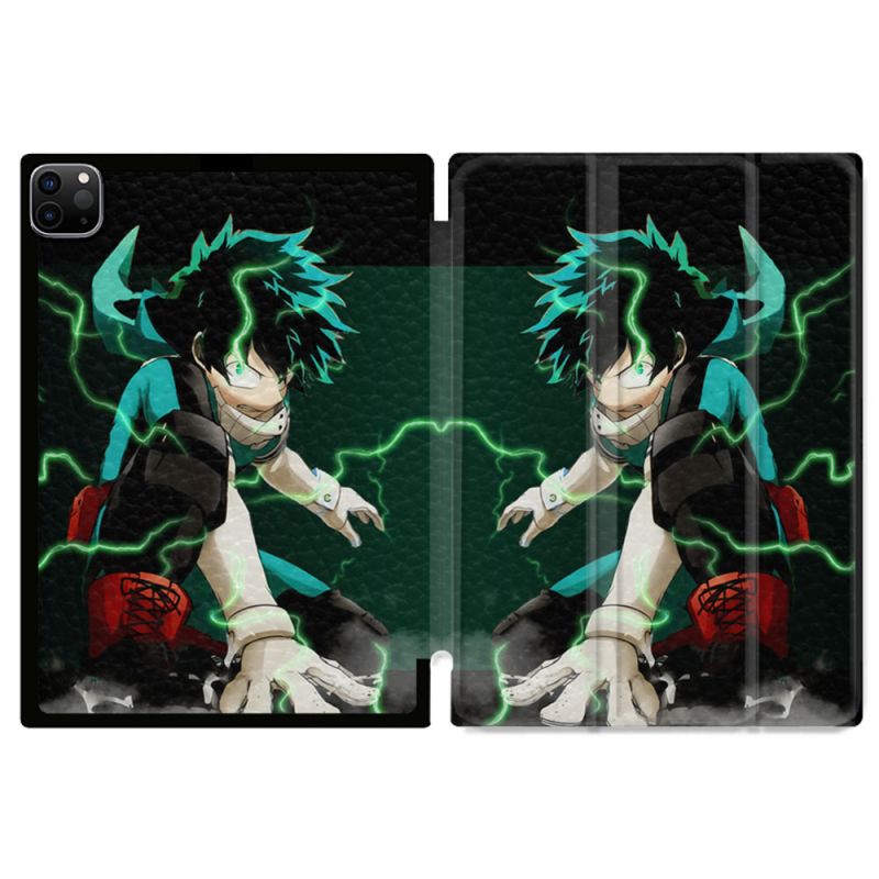 Coque Renforcée Pour Ipad Pro 11 M4 2024 Manga My Hero Academia Deku