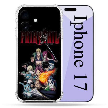 Coque Renforcée Pour Iphone 17 Manga Fairy Tail Logo Team