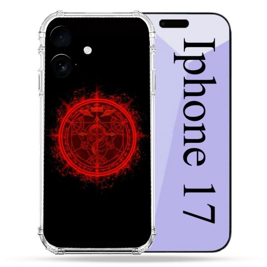 Coque Renforcée Pour Iphone 17 Manga Fullmetal Alchemist Logo