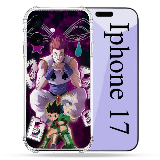 Coque Renforcée Pour Iphone 17 Manga Hunter X Hunter Hisoka