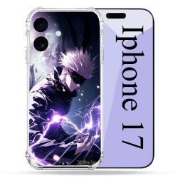Coque Renforcée Pour Iphone 17 Manga Jujutsu Kaisen Gojo Saturo