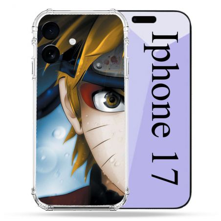 Coque Renforcée Pour Iphone 17 Manga Naruto Blanc