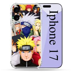 Coque Renforcée Pour Iphone 17 Manga Naruto Team