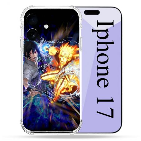 Coque Renforcée Pour Iphone 17 Manga Naruto VS