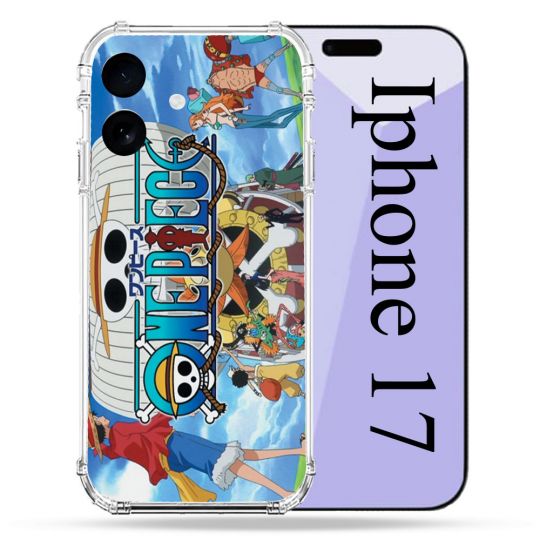 Coque Renforcée Pour Iphone 17 Manga One Piece Sunny