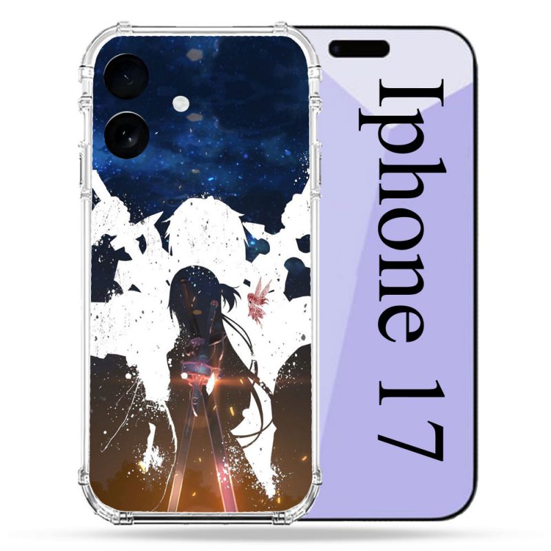 Coque Renforcée Pour Iphone 17 Manga SAO sword Art Online Asuna