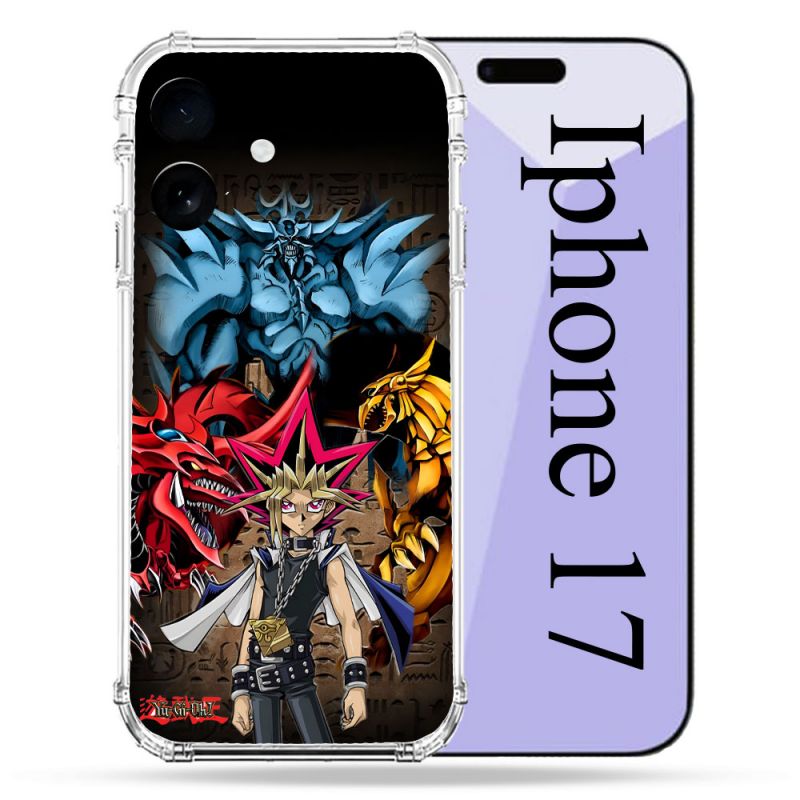 Coque Renforcée Pour Iphone 17 Manga Yu Gi Oh