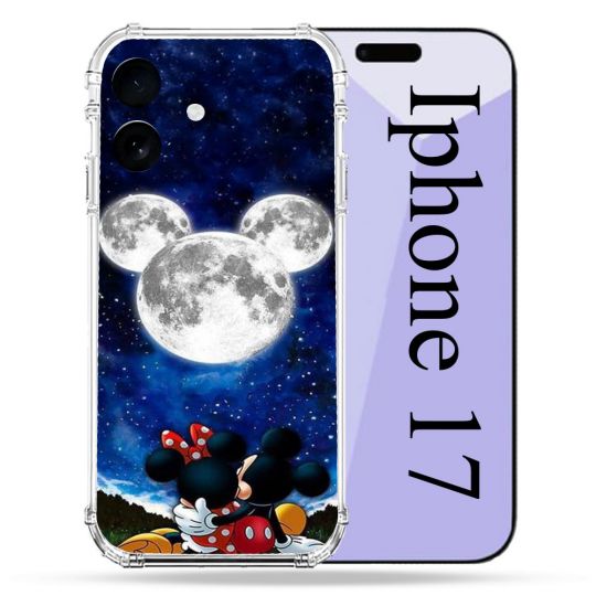 Coque Renforcée Pour Iphone 17 Mickey Minnie