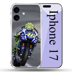 Coque Renforcée Pour Iphone 17 Moto Course GP Wheeling 46