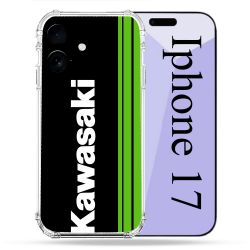 Coque Renforcée Pour Iphone 17 Moto Kawasaki