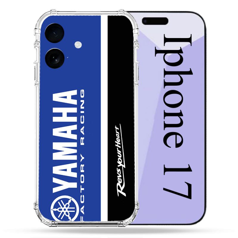 Coque Renforcée Pour Iphone 17 Moto Yamaha