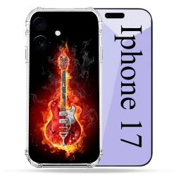Coque Renforcée Pour Iphone 17 Musique Guitare Electrique