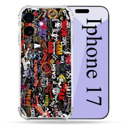 Coque Renforcée Pour Iphone 17 Musique Rock Groupe
