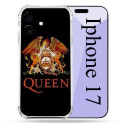 Coque Renforcée Pour Iphone 17 Musique Rock Queen
