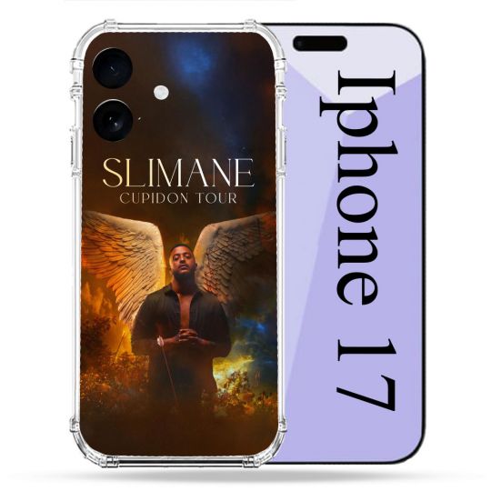 Coque Renforcée Pour Iphone 17 Musique Slimane Ange