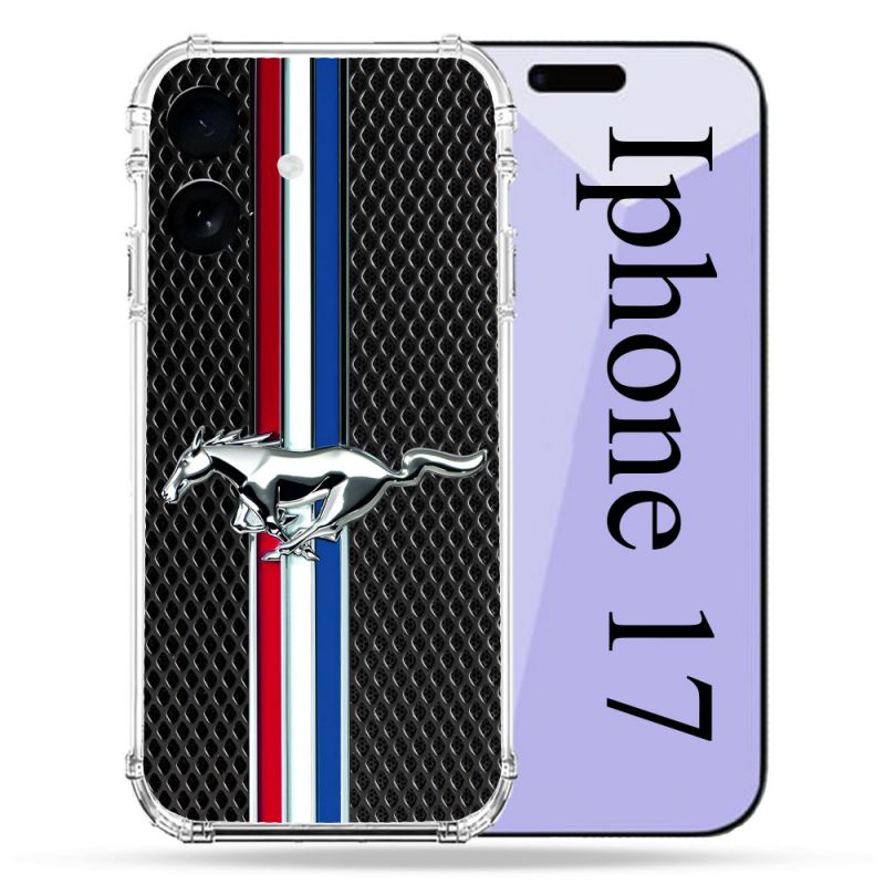 Coque Renforcée Pour Iphone 17 Mustang