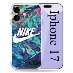 Coque Renforcée Pour Iphone 17 Nike Turquoise
