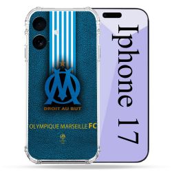 Coque Renforcée Pour Iphone 17 Olympique Marseille OM Bande