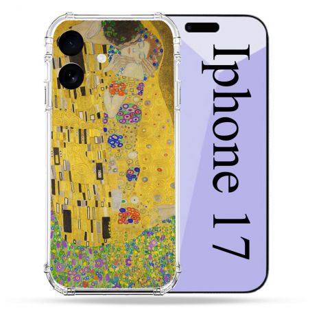 Coque Renforcée Pour Iphone 17 Peinture Le Baiser