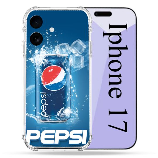 Coque Renforcée Pour Iphone 17 Pepsi