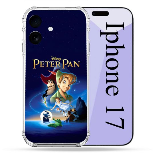 Coque Renforcée Pour Iphone 17 Peter Pan Affiche