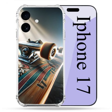 Coque Renforcée Pour Iphone 17 Planche Skate