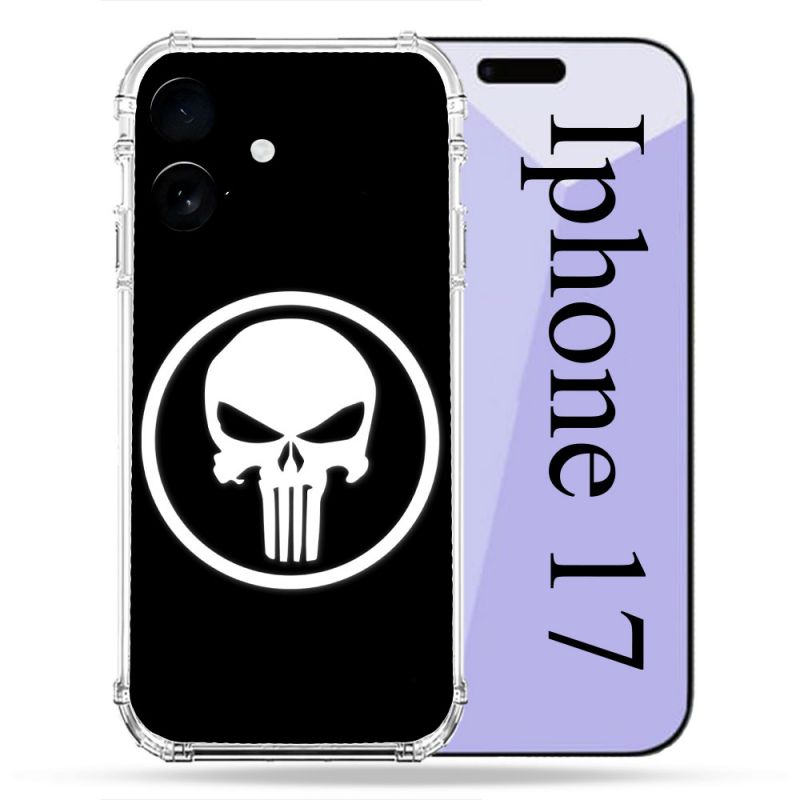 Coque Renforcée Pour Iphone 17 Punisher