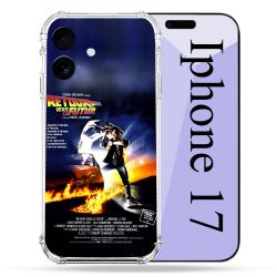 Coque Renforcée Pour Iphone 17 Retour Vers Le Futur Affiche