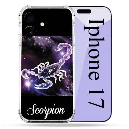 Coque Renforcée Pour Iphone 17 Signe Zodiaque 2 Scorpion