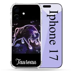 Coque Renforcée Pour Iphone 17 Signe Zodiaque 2 Taureau