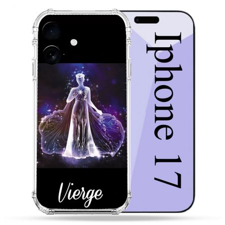 Coque Renforcée Pour Iphone 17 Signe Zodiaque 2 Vierge