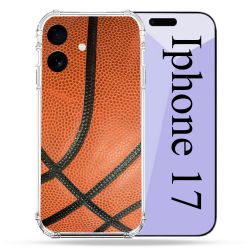 Coque Renforcée Pour Iphone 17 Sport Ballon Basket